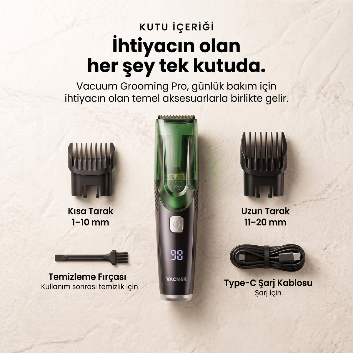 Vacuum Grooming Pro